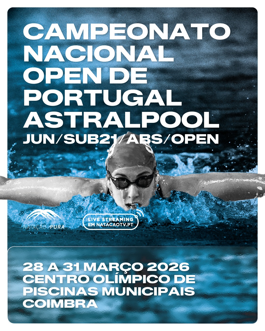 Campeonato Nacional de Jun, Sub21 e Abs | Open de Portugal / ASTRALPOOL