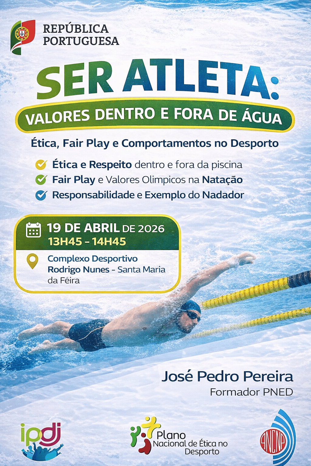 Ser Atleta: Valores Dentro e Fora de Água