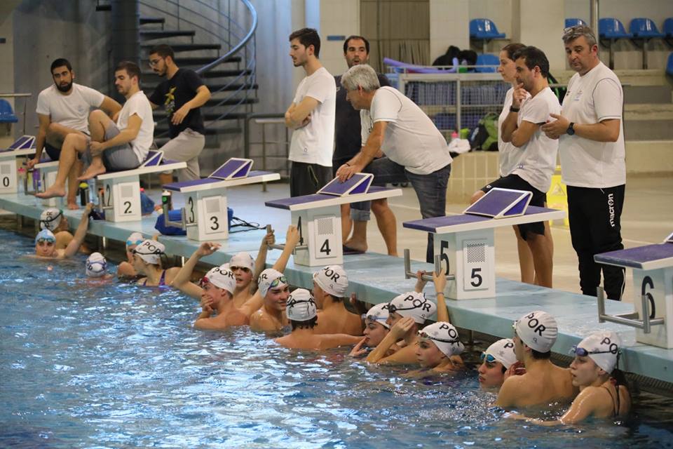 Atletas ANCNP no Encontro Nacional de Águas Abertas - Jamor