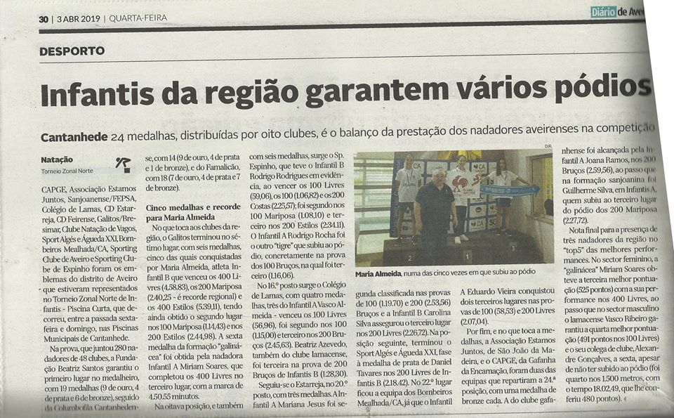 Infantis da região garantem vários pódios | DA