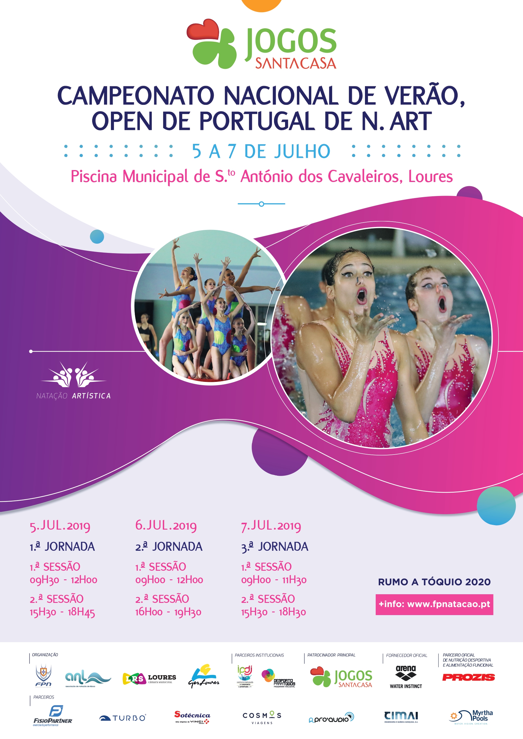 Campeonato Nacional de Verão de Natação Artística - Santo António dos Cavaleiros