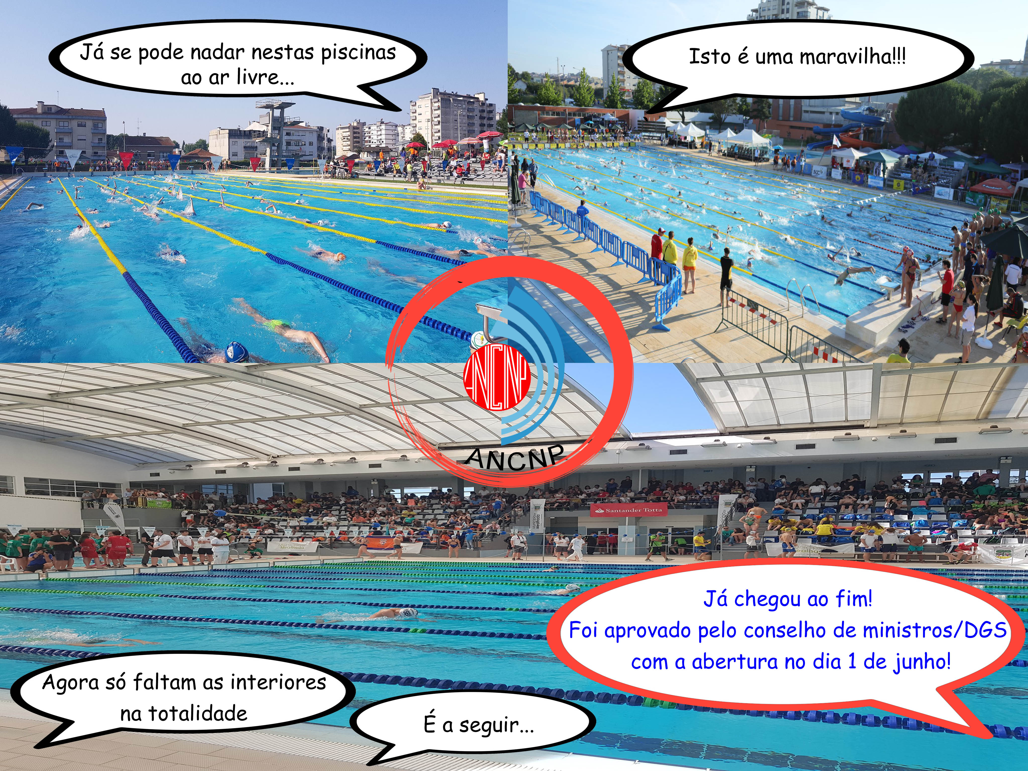 Reabertura de piscinas