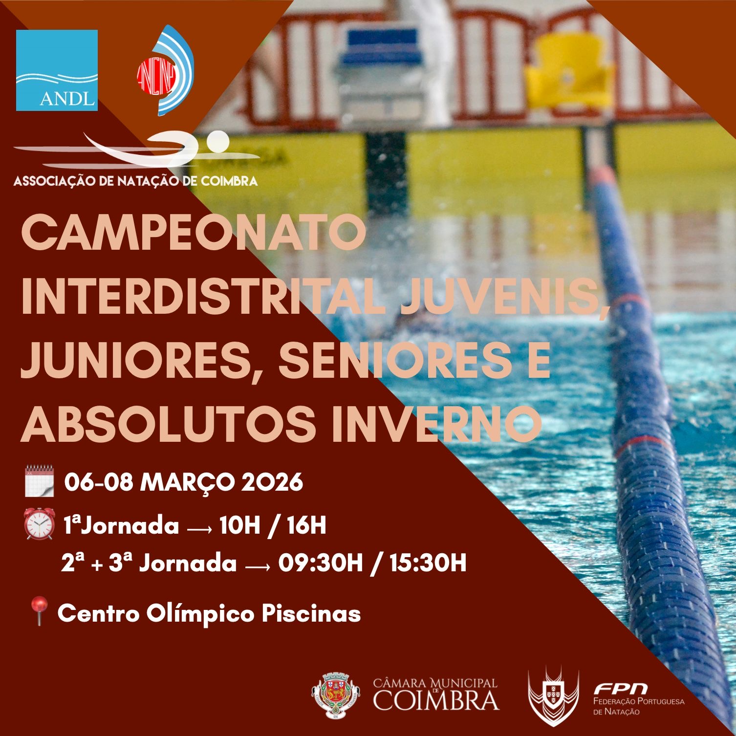 Campeonato Interdistrital de Inverno de Juvenis, Juniores e Seniores - Coimbra