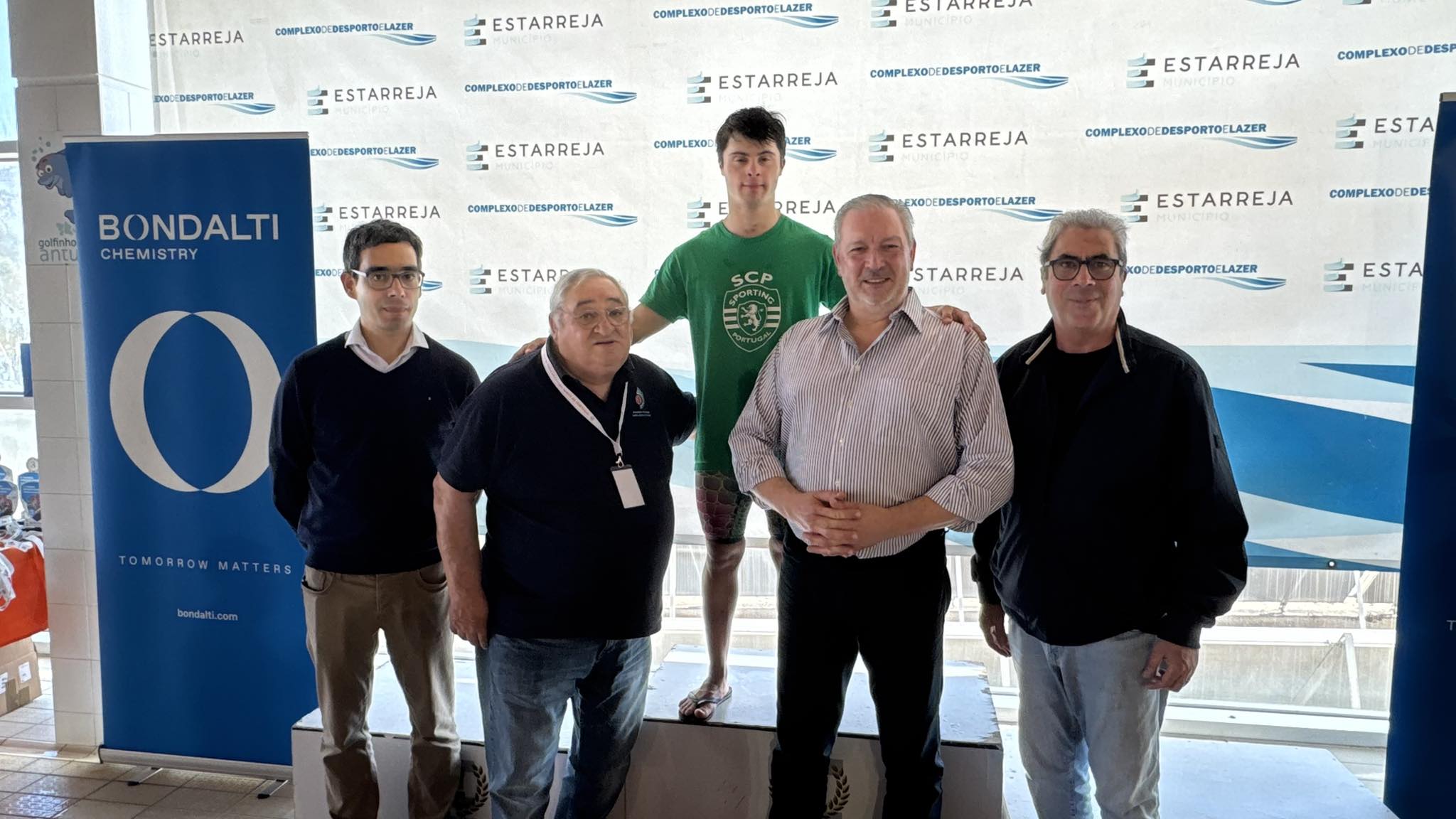 Vicente Barros Pereira bate recorde do mundo nos 50m Costas DSISO TS21